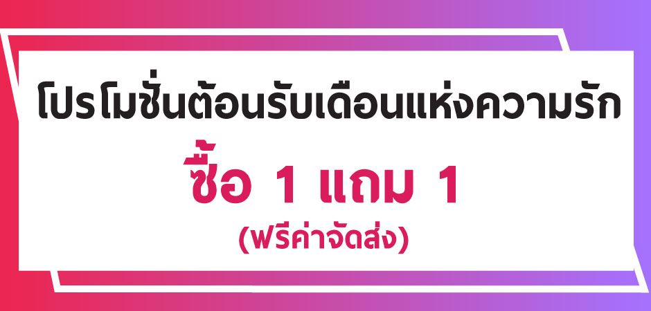 Promotion อัลบั้มเพลงรัก 1 แถม 1 ต้อนรับวันวาเลนไทนส์