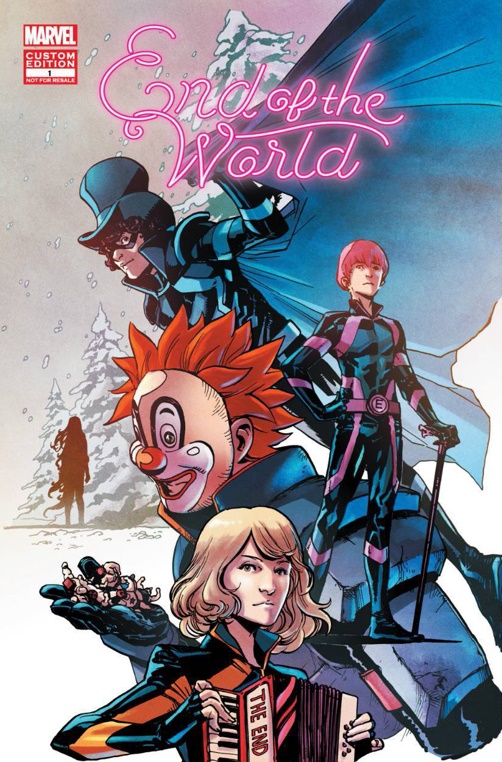Marvel เปิดตัวหนังสือการ์ตูนเรื่องใหม่ที่ร่วมงานกับวง ‘SEKAI NO OWARI’ Greg Pak และ Takeshi Miyazawa