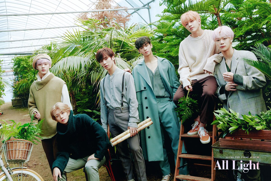 ASTRO ถ่ายทำมิวสิควิดีโอใหม่ All Night’ท่ามกลางดอกไม้นานาพันธุ์