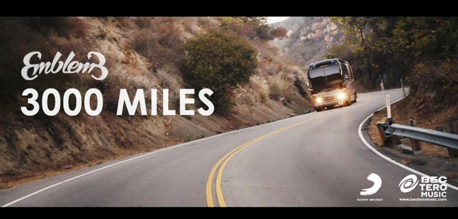 Emblem3 กลับมาพร้อมเอ็มวีเพลงใหม่ล่าสุด “3000 Miles”