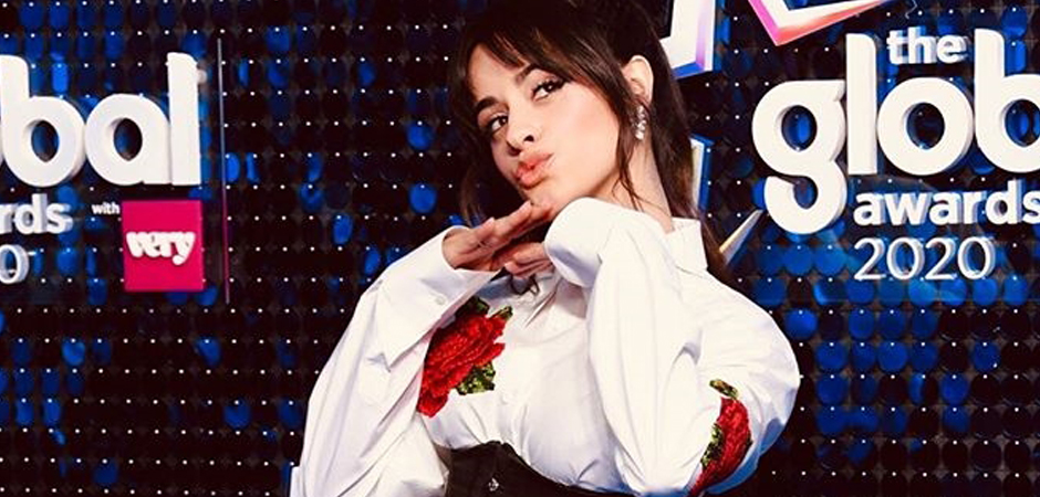 Camila Cabello นำทัพศิลปินโซนี่คว้ารางวัล The Global Awards 2020 พร้อมจัดเต็มขึ้นโชว์ถึงสองเพลง