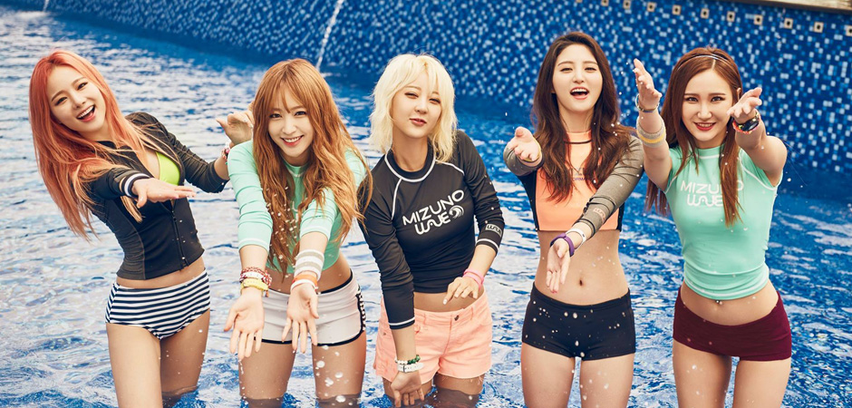 สาวๆ EXID กับแฟชั่นท้าลมร้อน