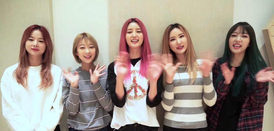 สาวๆ EXID แวะมาแนะนำ HOT PINK ซิงเกิ้ลใหม่ของพวกเธอ